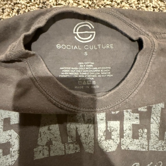 Gray LA t-shirt - Picture 2 of 2